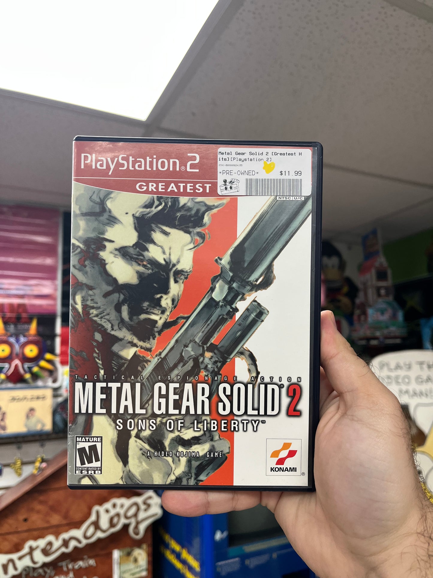 Metal Gear Solid 2 [Greatest Hits] - PS2 CiB