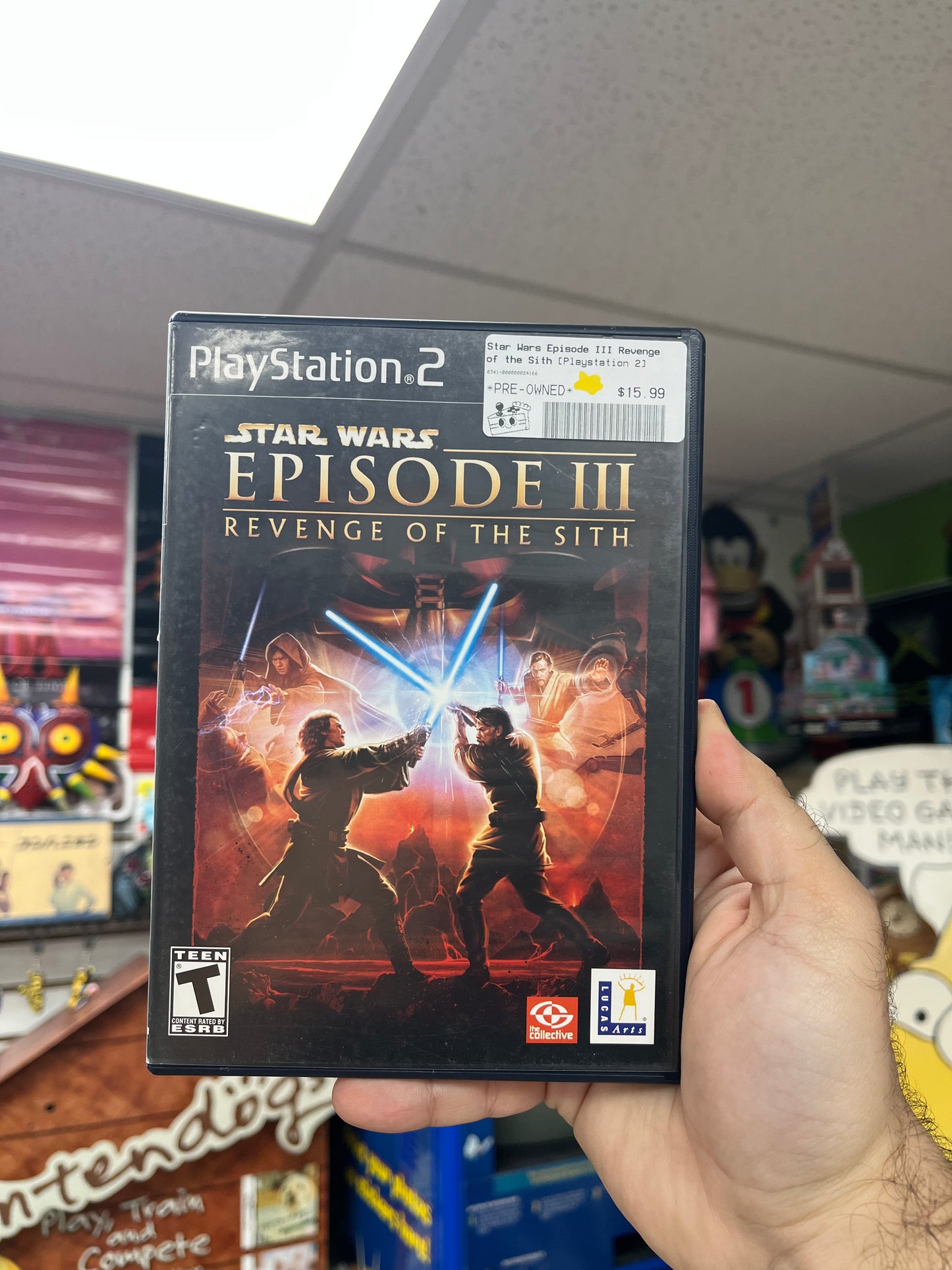 Star Wars Episode III Revenge of the Sith - PS2 CiB