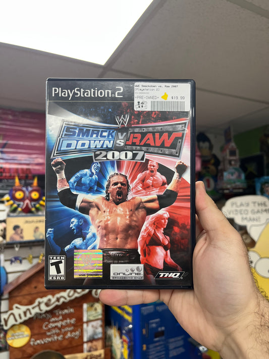 WWE Smackdown vs. Raw 2007 - PS2 CiB