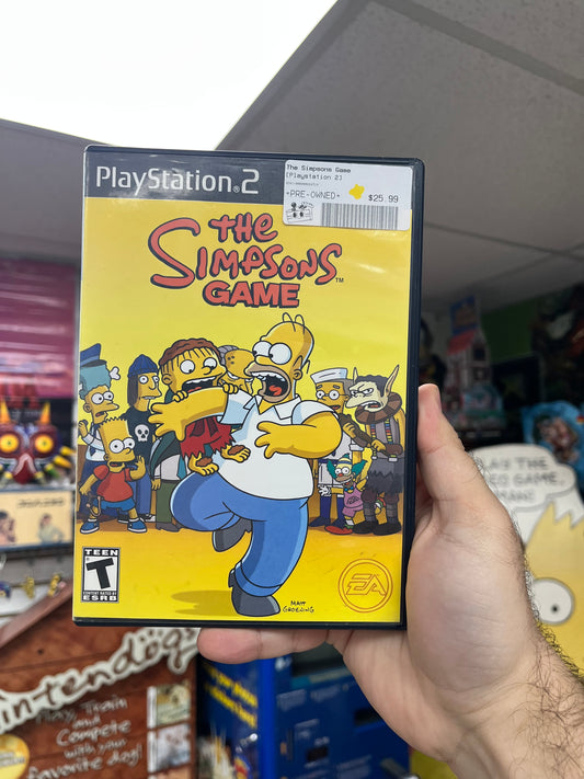The Simpsons Game - PS2 CiB