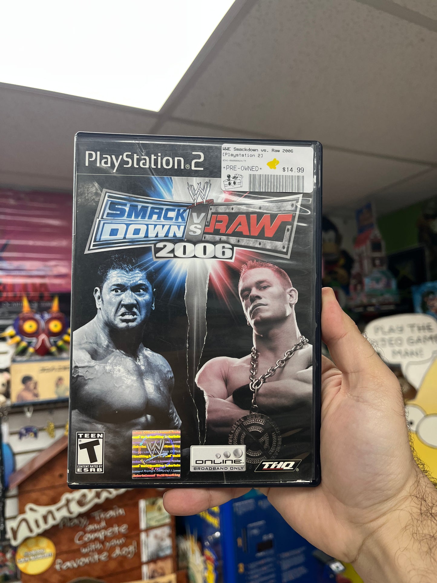 WWE Smackdown vs. Raw 2006 - PS2 CiB