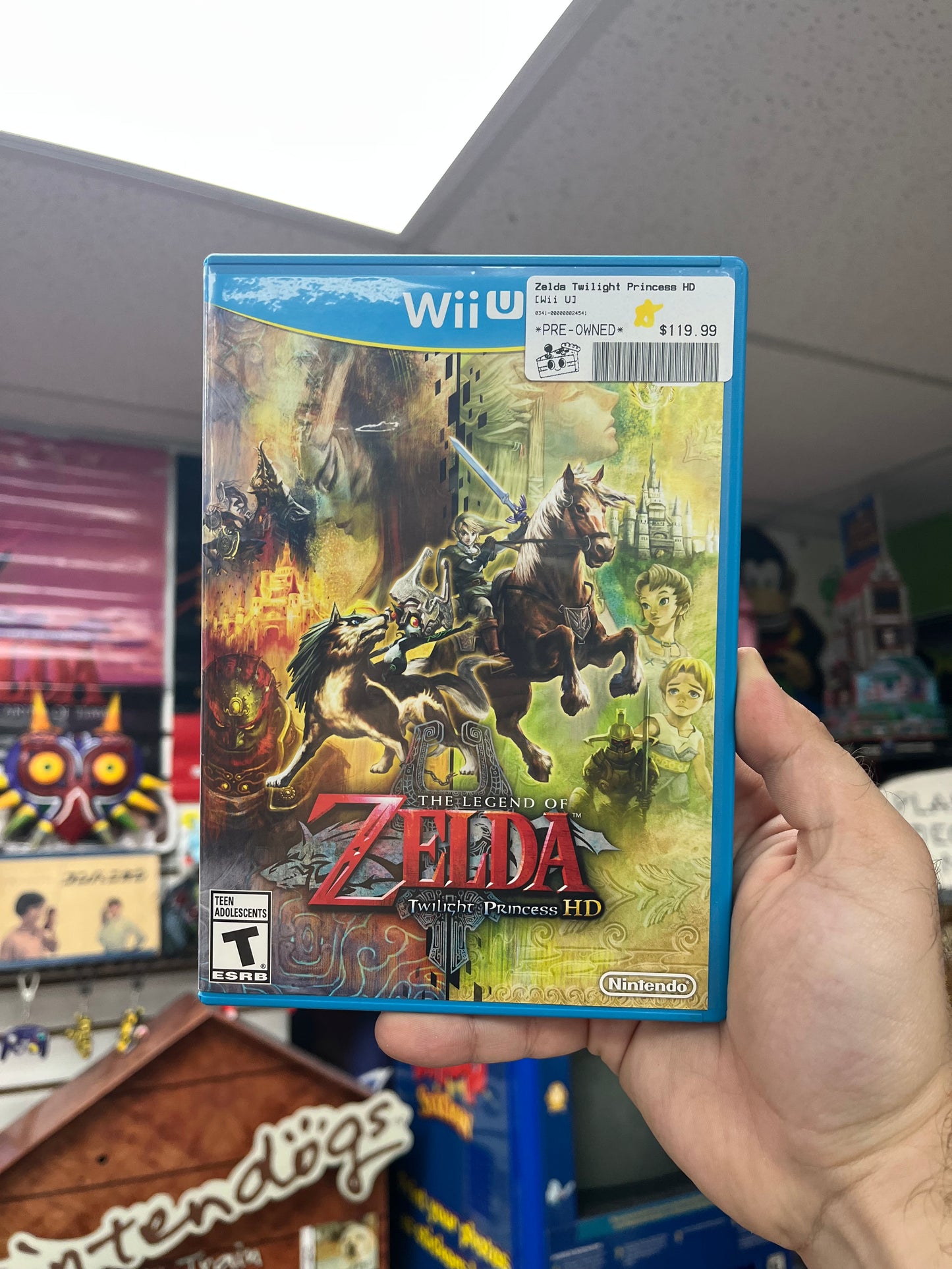 Zelda Twilight Princess HD - Wii U CiB