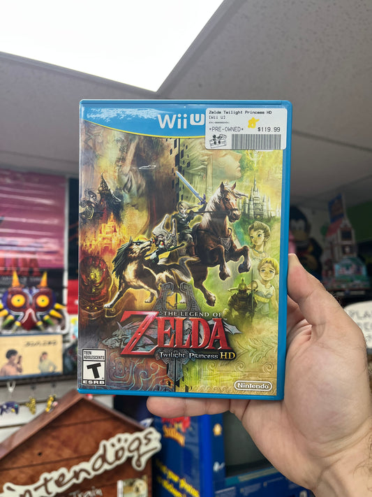 Zelda Twilight Princess HD - Wii U CiB