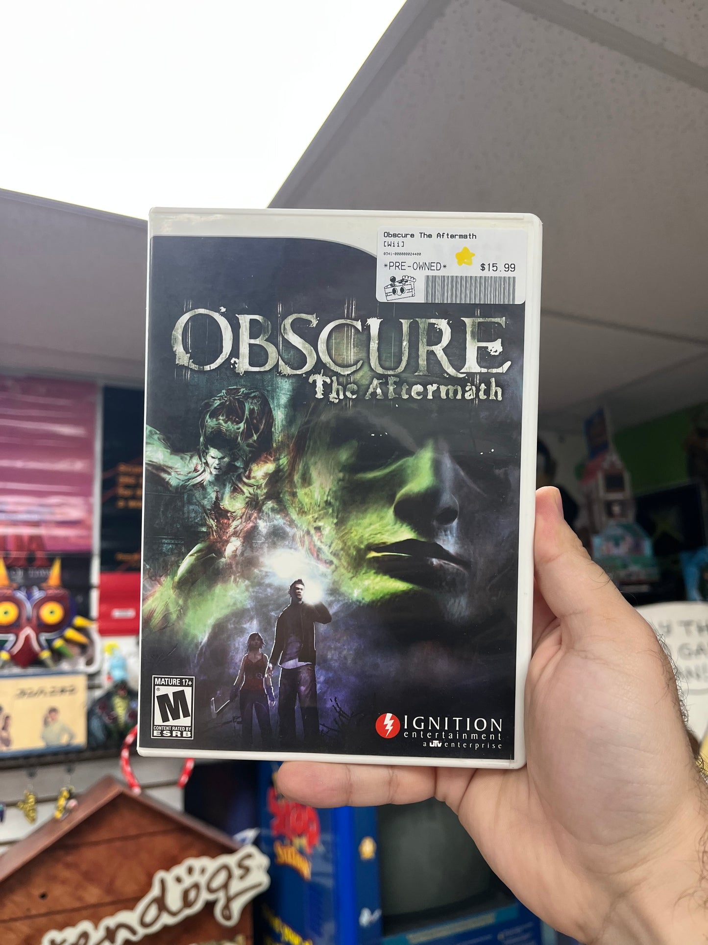 Obscure the Aftermath - Wii CiB