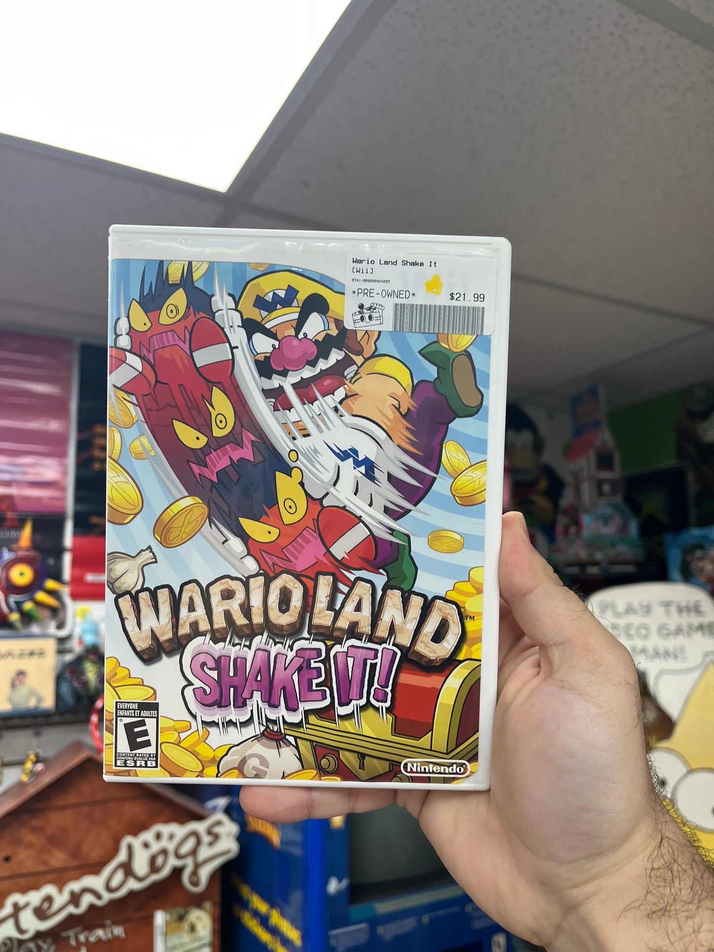 Wario Land Shake It - Wii CiB