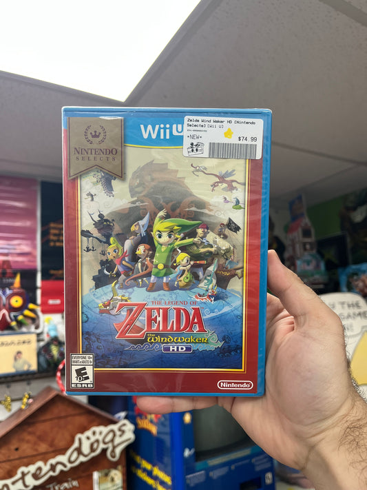 Zelda: Wind Waker HD Collection - Wii U Sealed