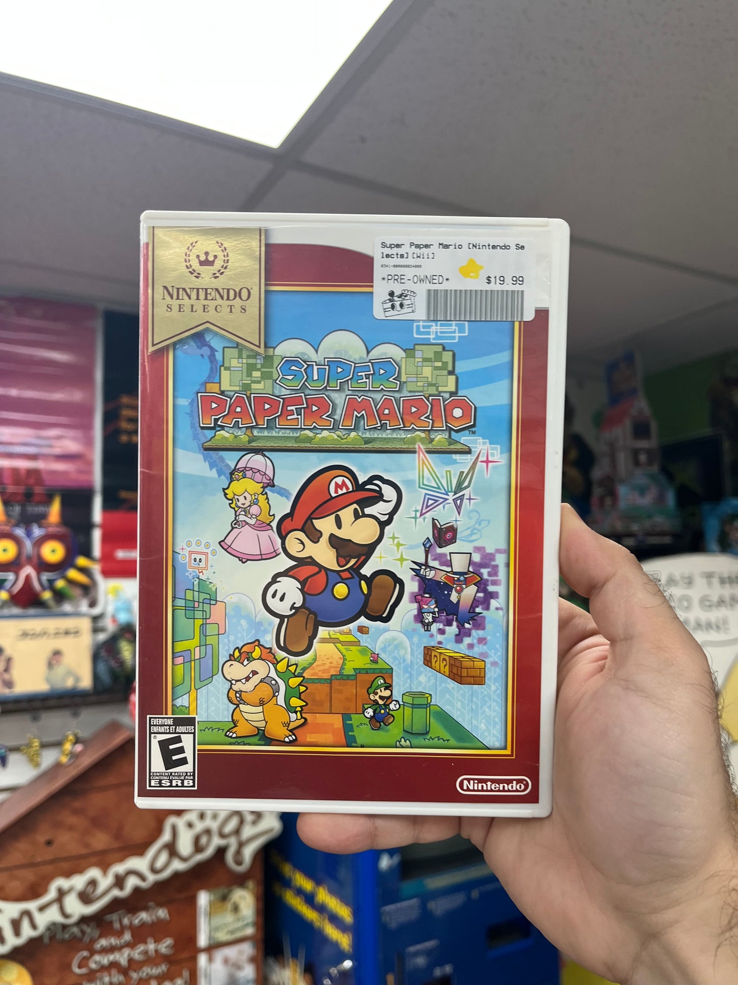 Super Paper Mario [Nintendo Selects] - Wii CiB