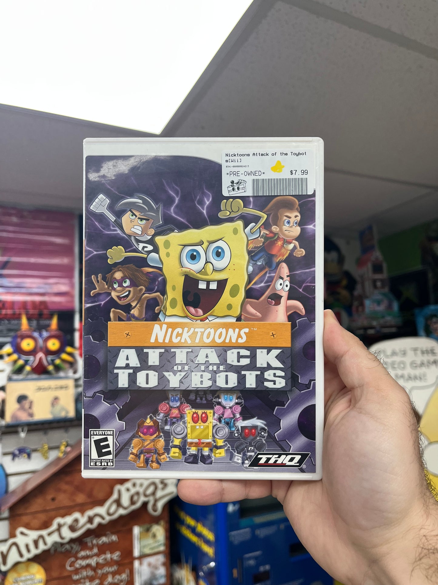 Nicktoons Attack of the Toybots - Wii CiB
