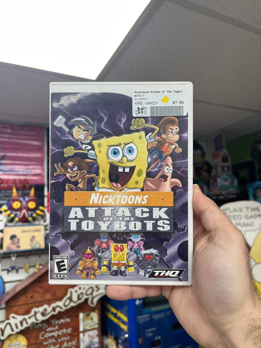 Nicktoons Attack of the Toybots - Wii CiB