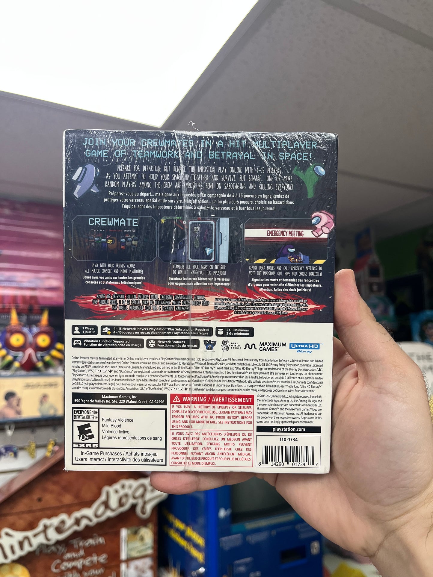 Among Us Crewmate Edition - PS5 Sealed