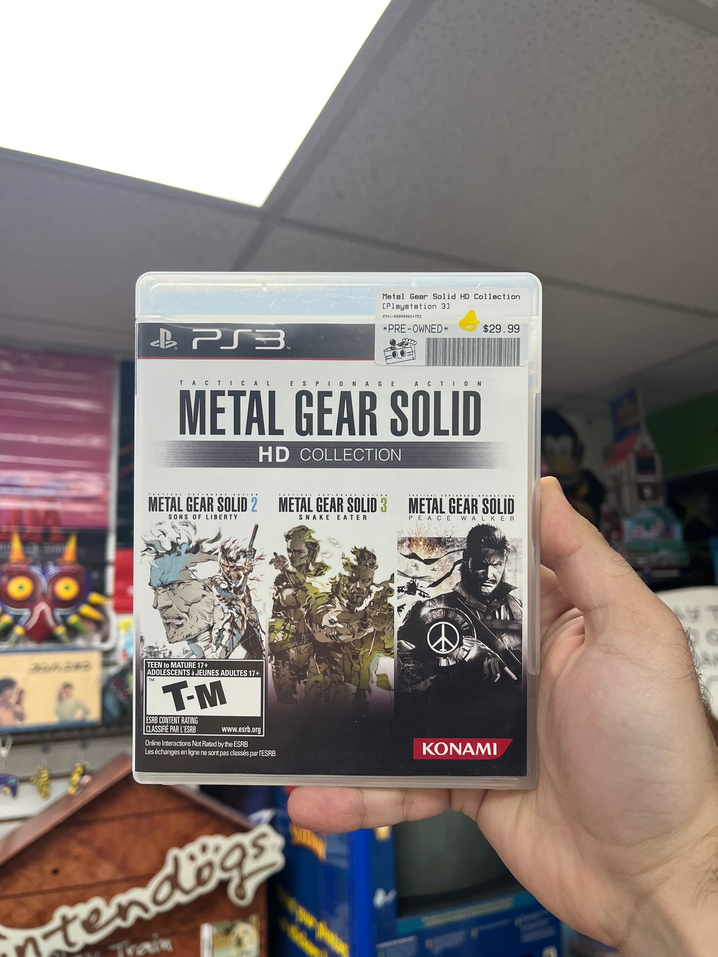 Metal Gear Solid HD Collection - PS3 CiB