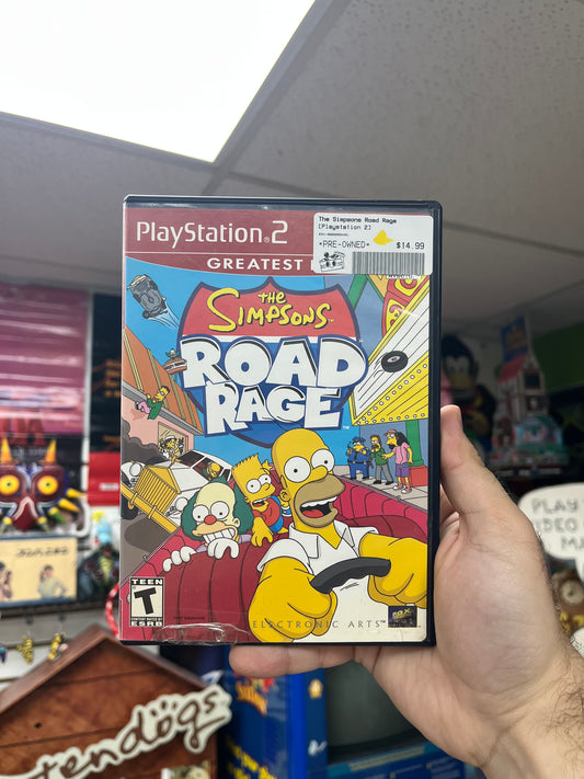 The Simpsons Road Rage [Greatest Hits] - PS2 CiB