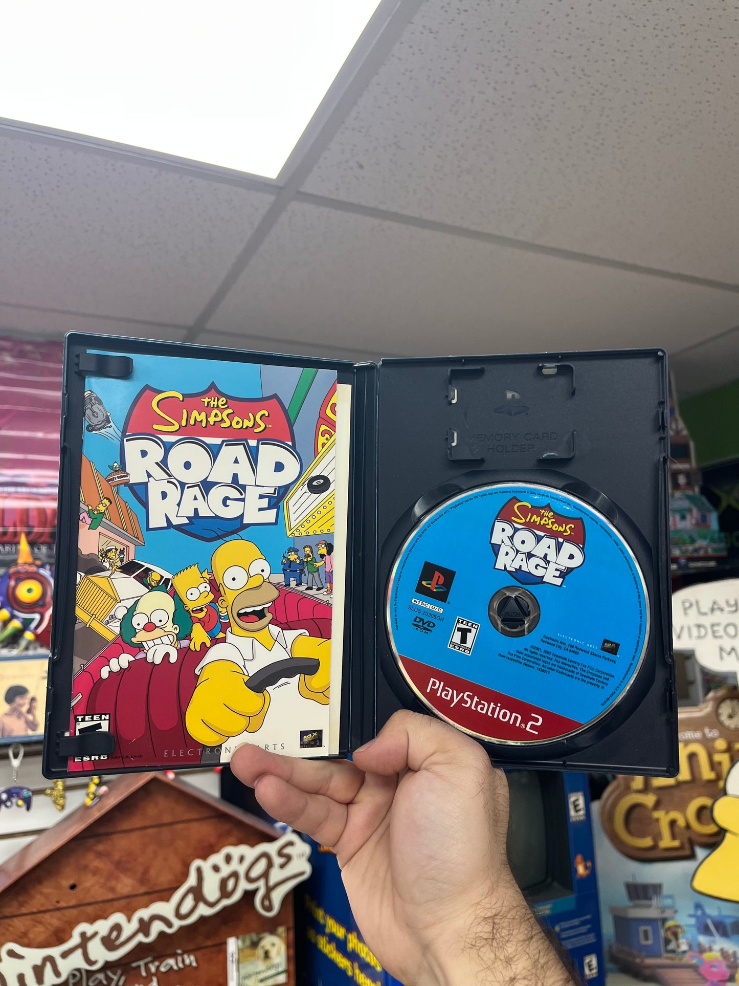 The Simpsons Road Rage [Greatest Hits] - PS2 CiB