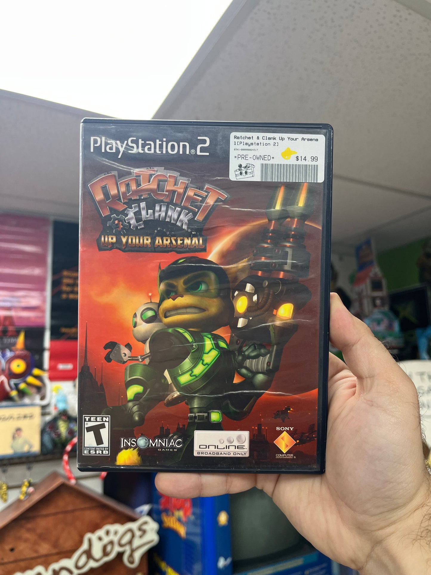 Ratchet & Clank Up Your Arsenal - PS2 CiB