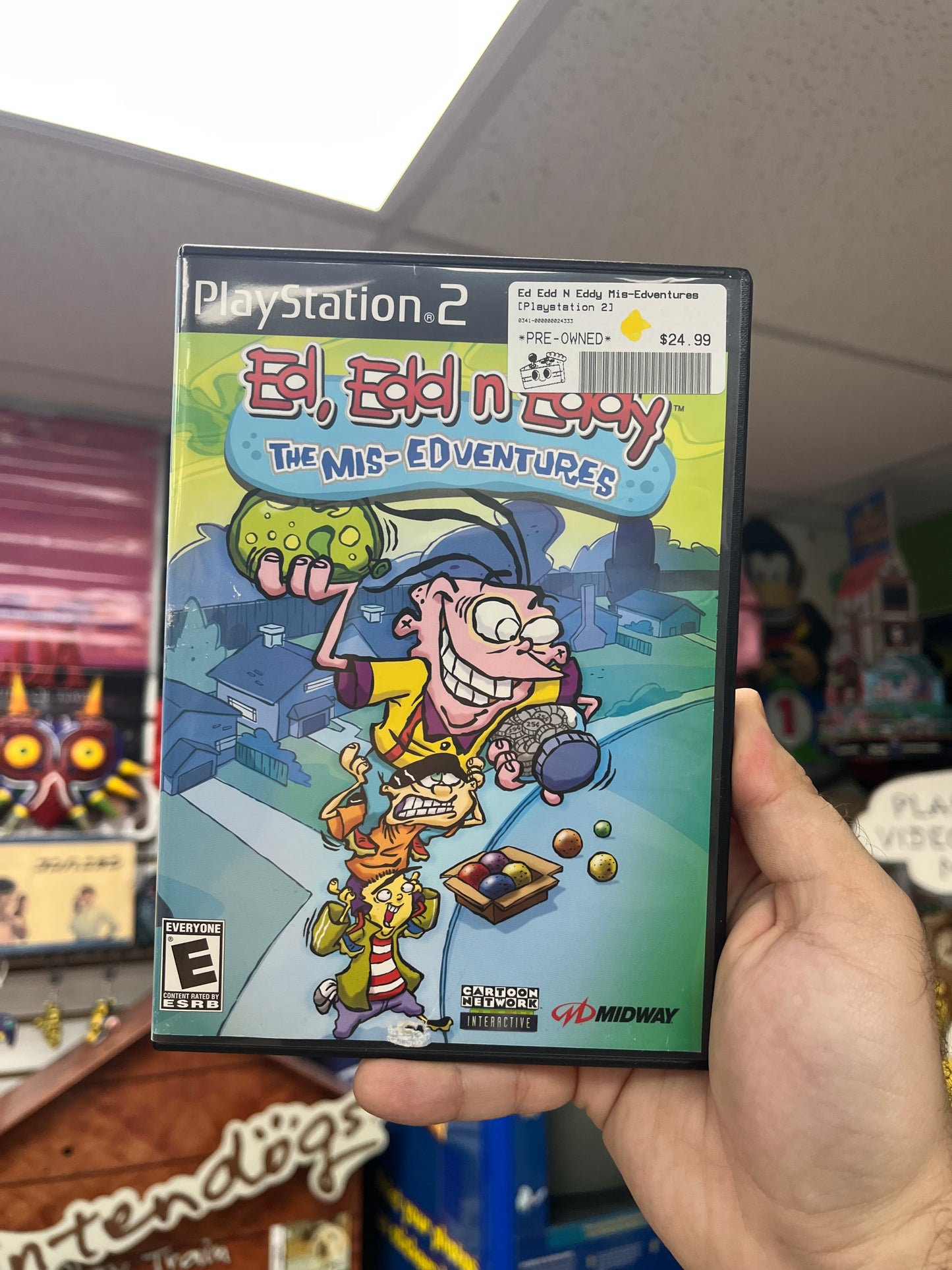 Ed Edd n Eddy Mis-Edventures - PS2 Boxed