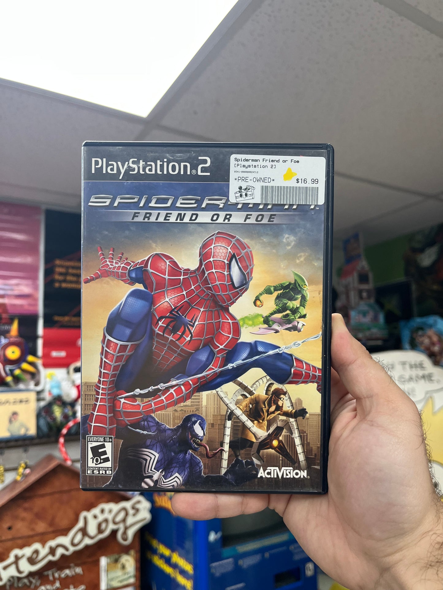Spiderman Friend or Foe - PS2 CiB