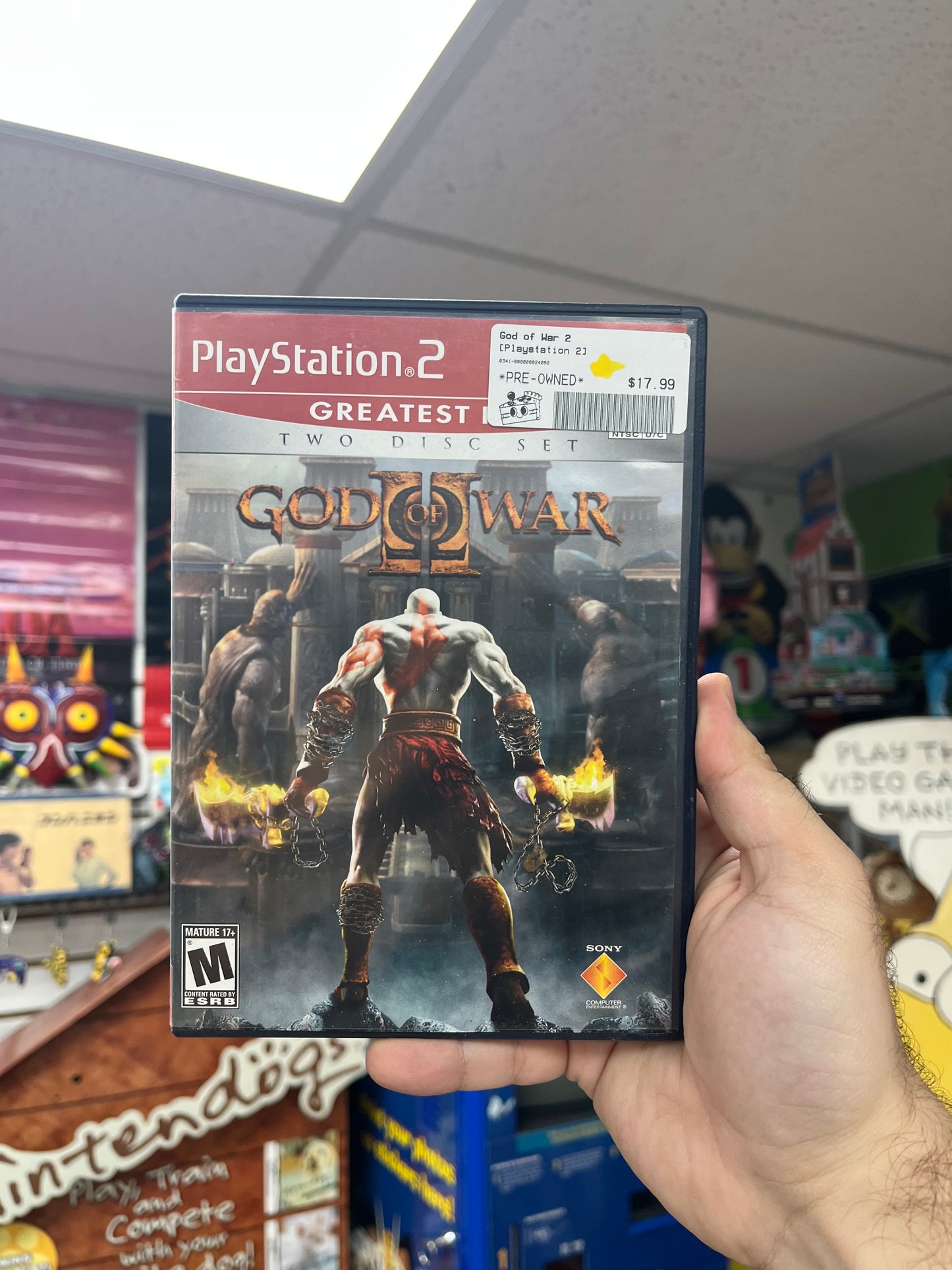God of War II [Greatest Hits] - PS2 CiB