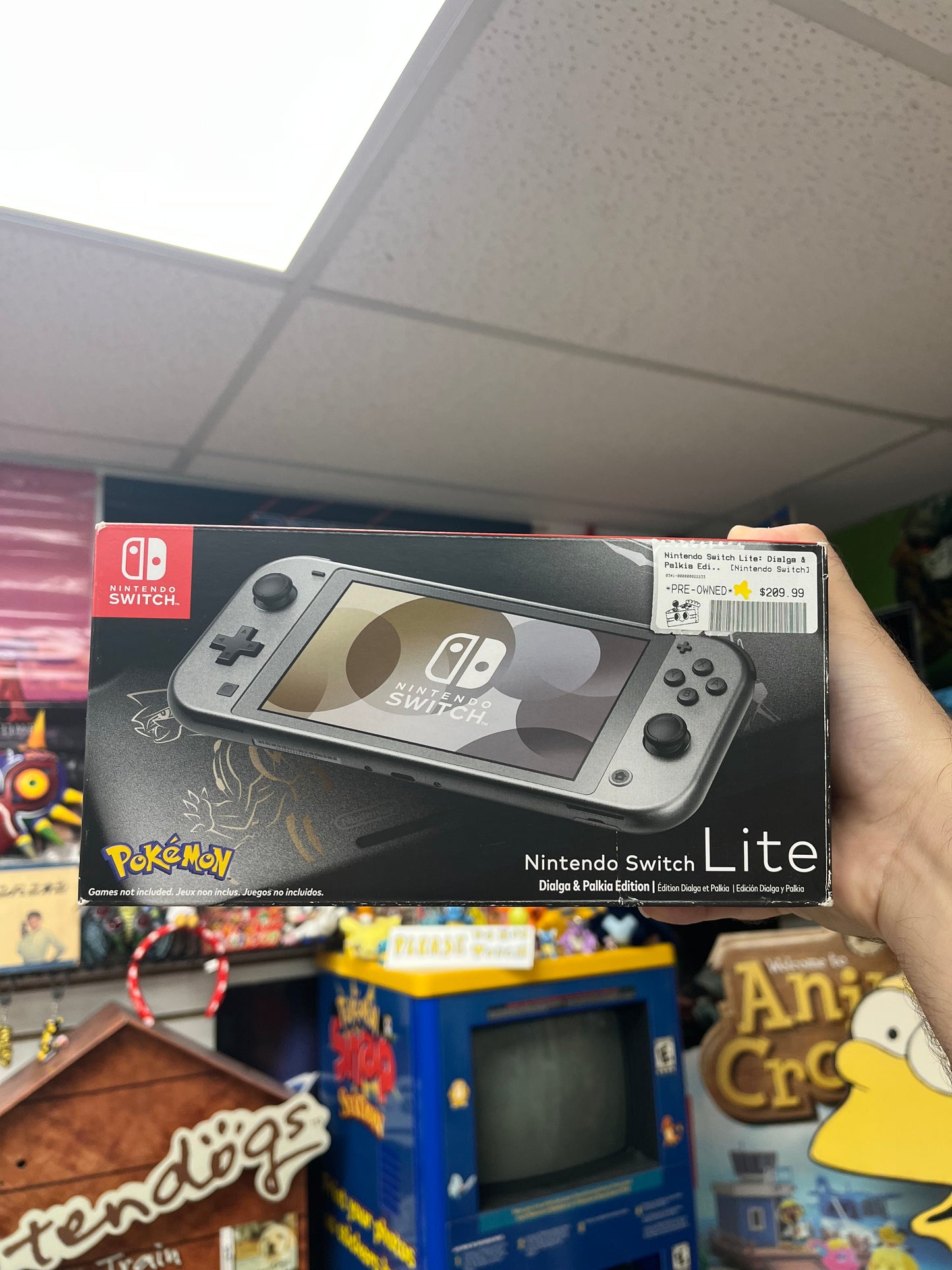 Nintendo Switch Lite: Dialga & Palkia Edition