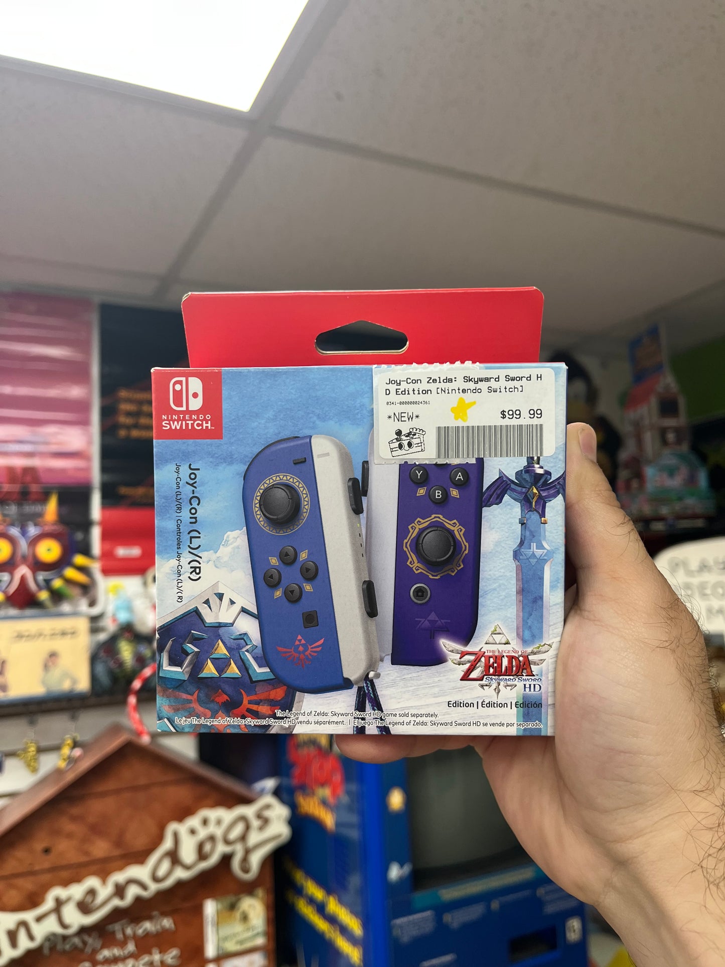 Joy-Con Zelda: Skyward Sword HD Edition