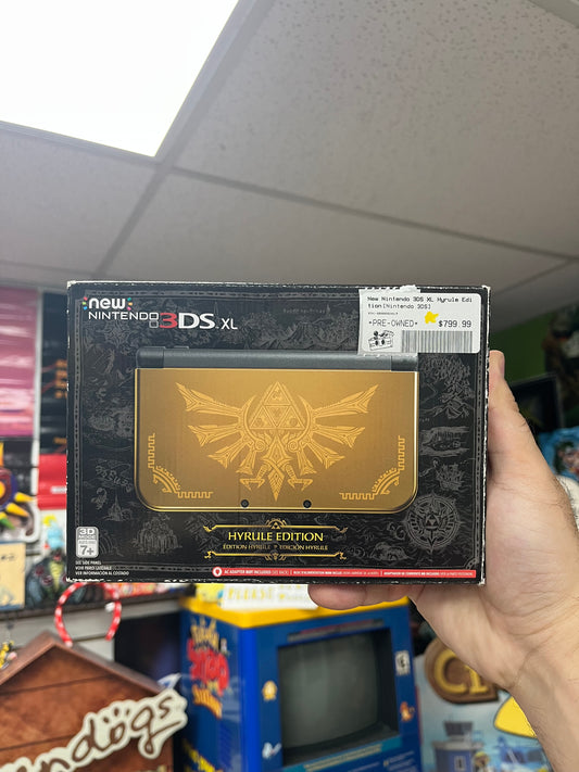 New 3DS XL Hyrule Edition - CiB