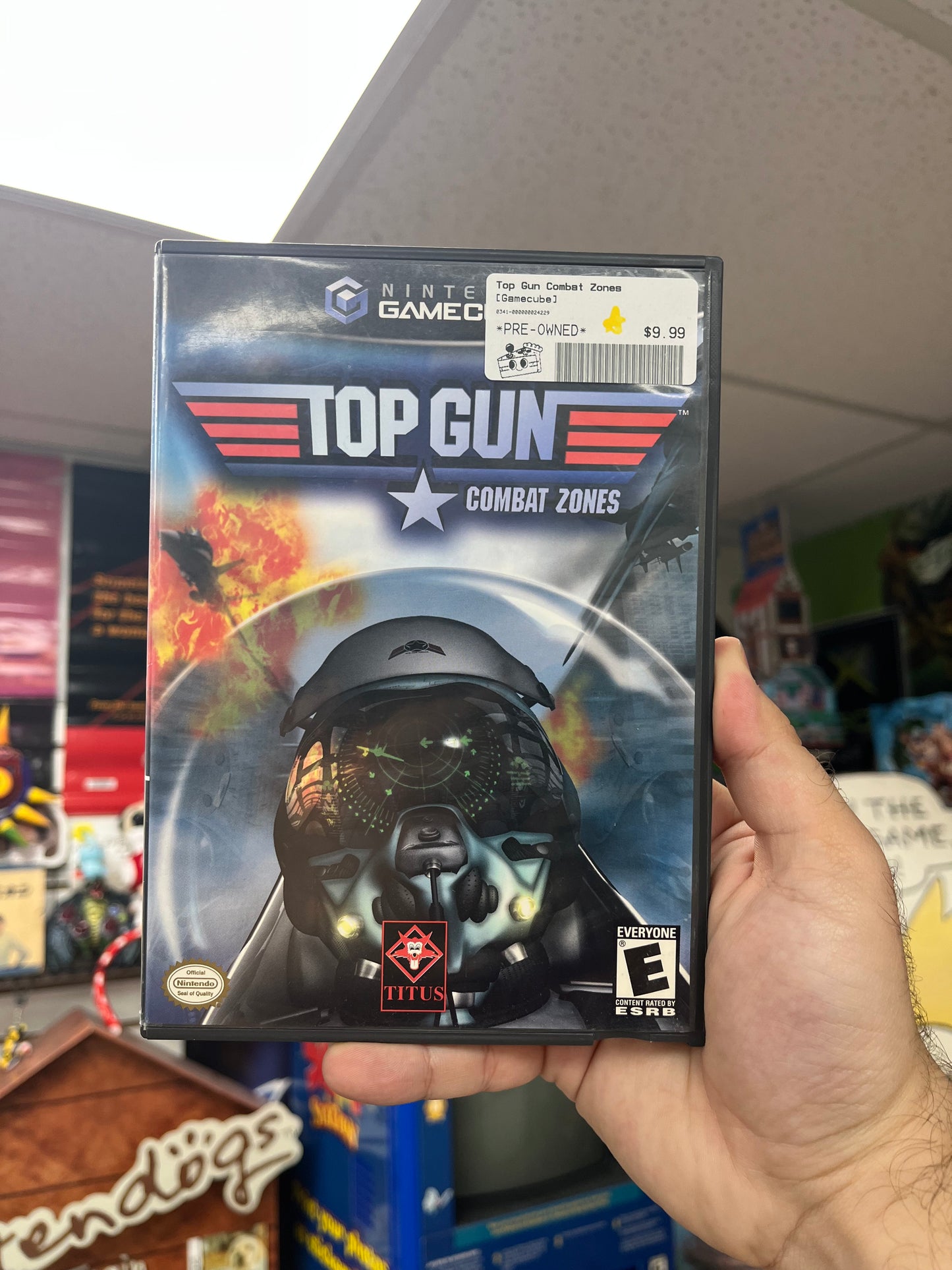 Top Gun Combat Zones - Gamecube CiB