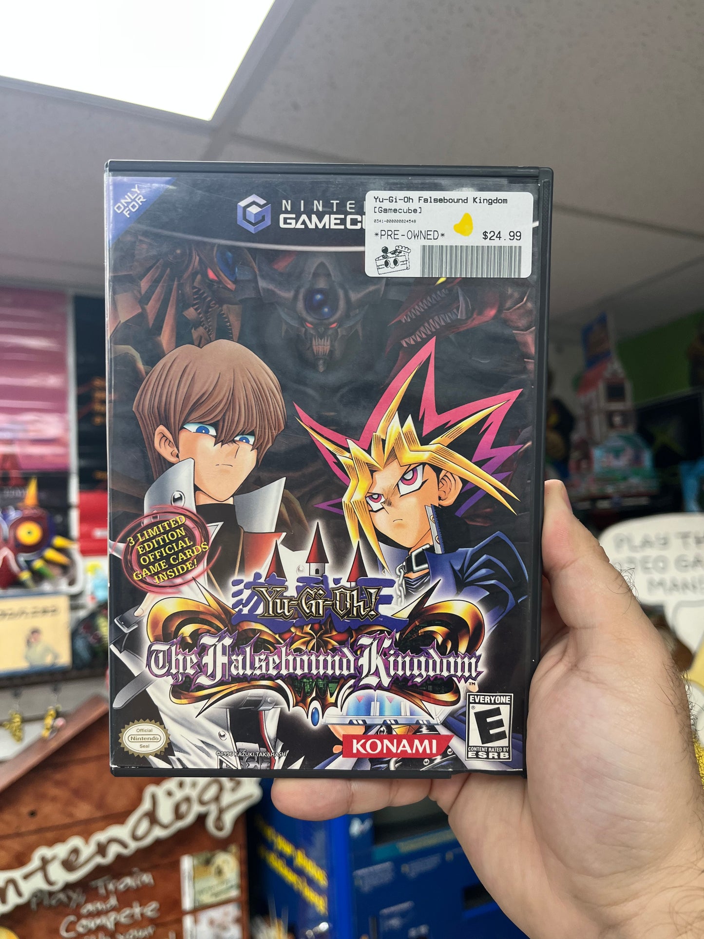 Yu-Gi-Oh Falsebound Kingdom - Gamecube CiB (No Cards)
