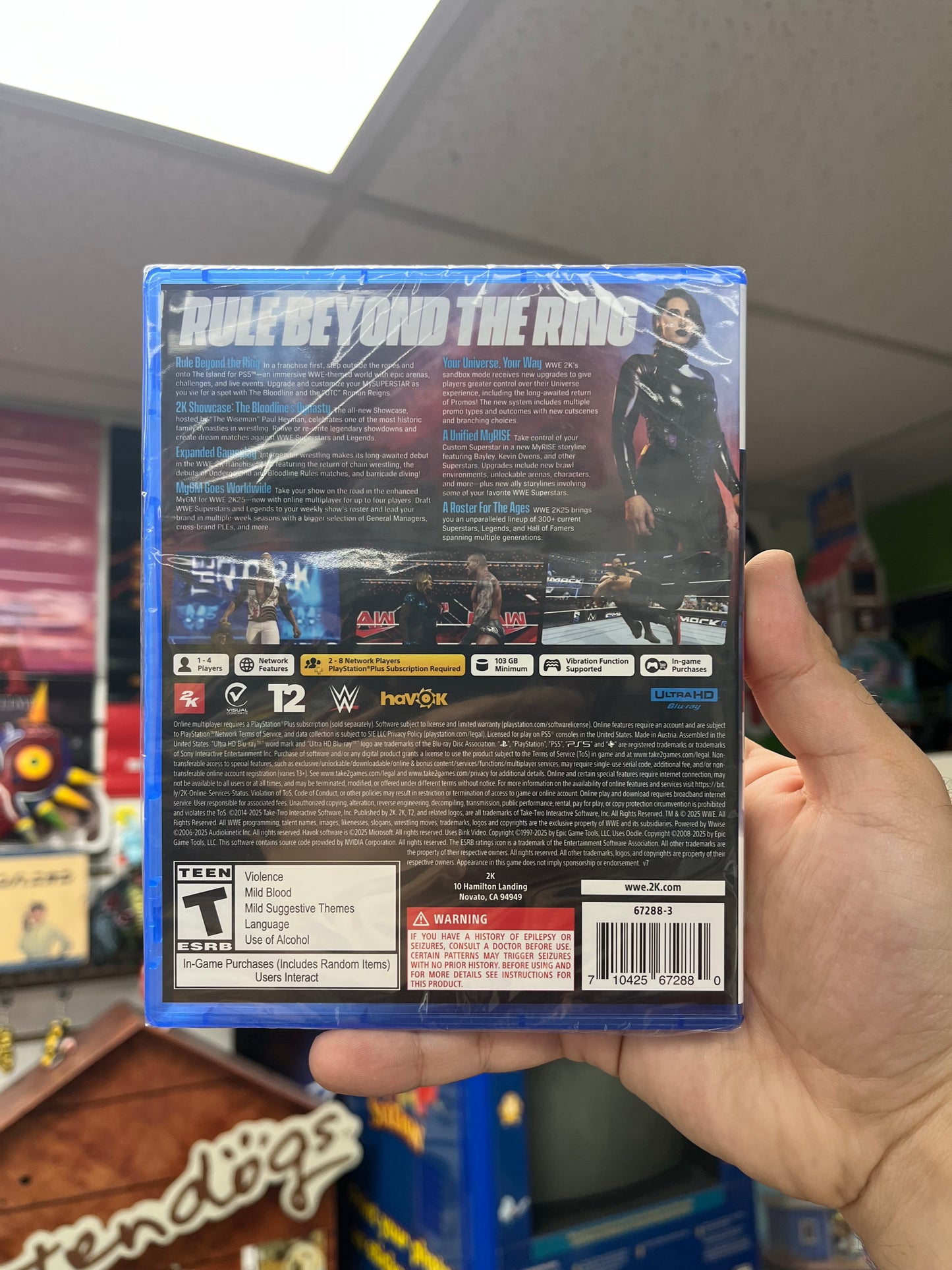 WWE 2K25 - PS5 Sealed
