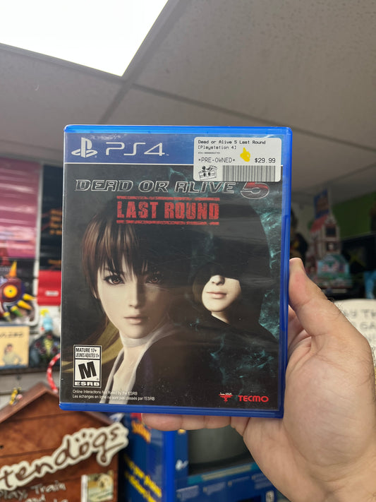 Dead or Alive 5 Last Round - PS4 CiB