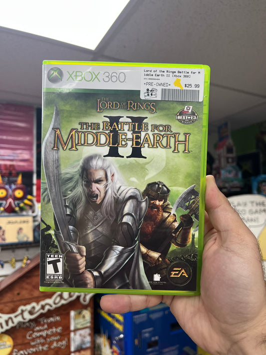 Lord of the Rings Battle for Middle Earth II - Xbox 360 CiB