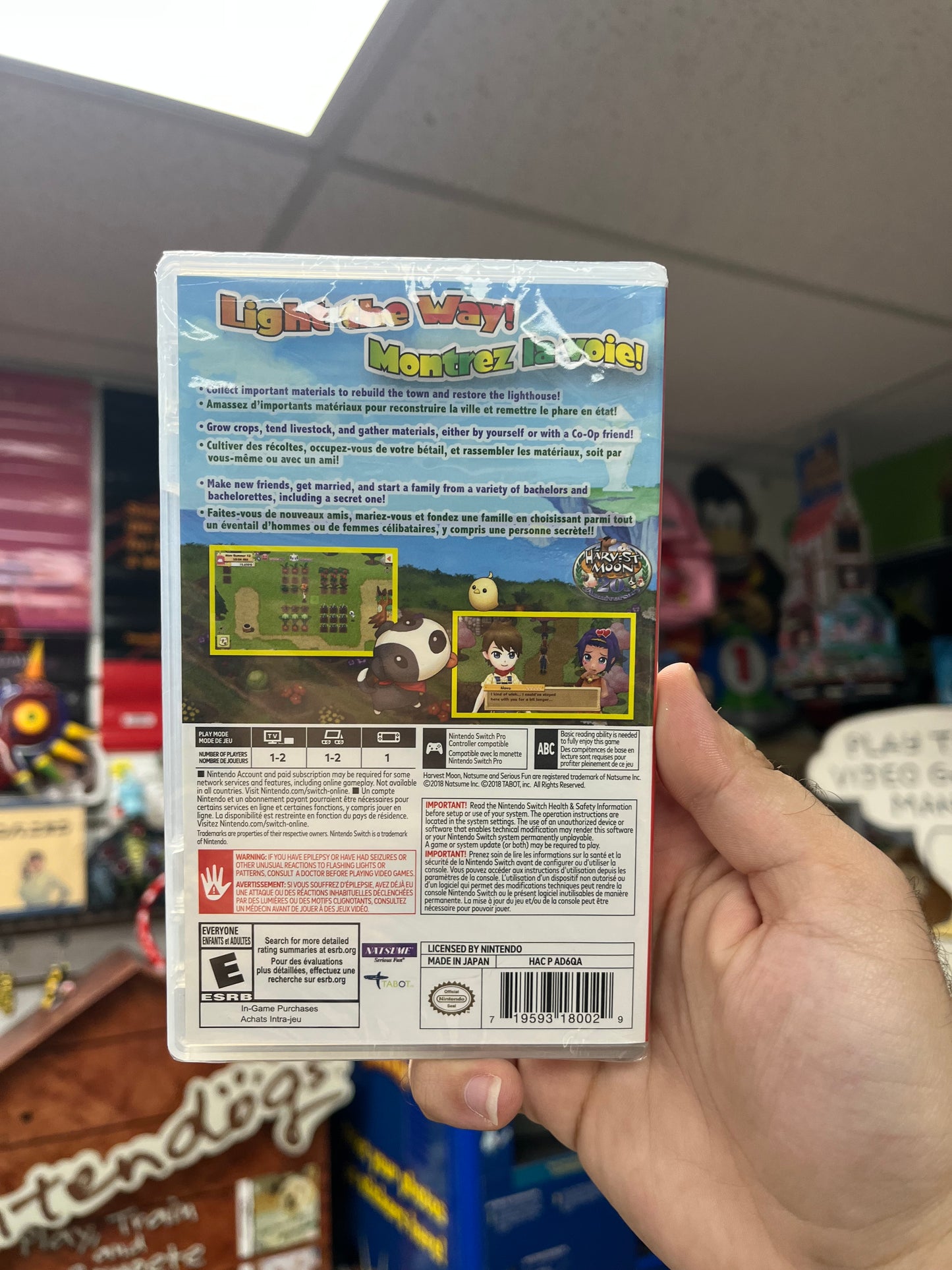Harvest Moon Light of Hope - Switch Sealed
