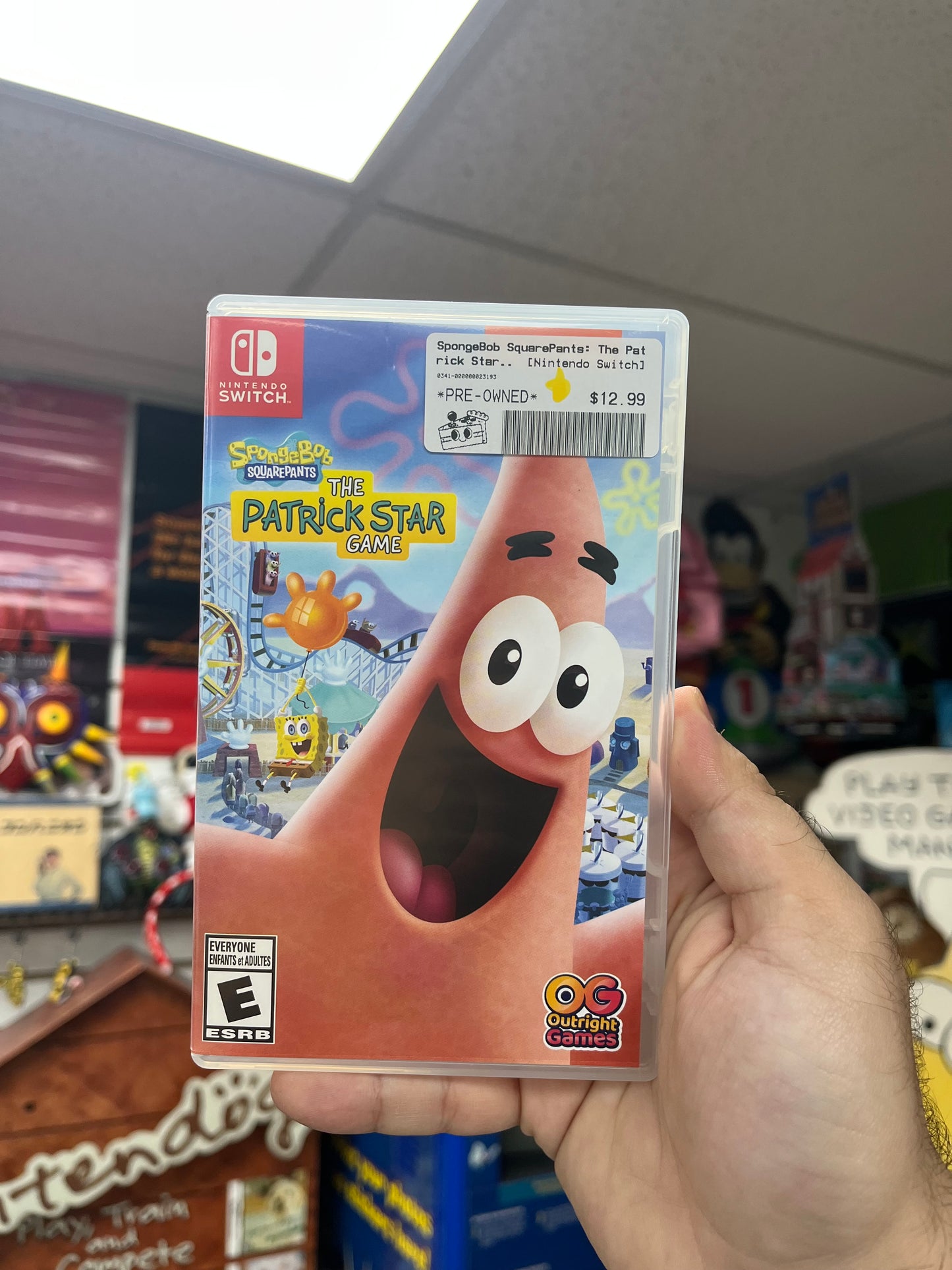 Spongebob Squarepants the Patrick Star Game - Switch CiB