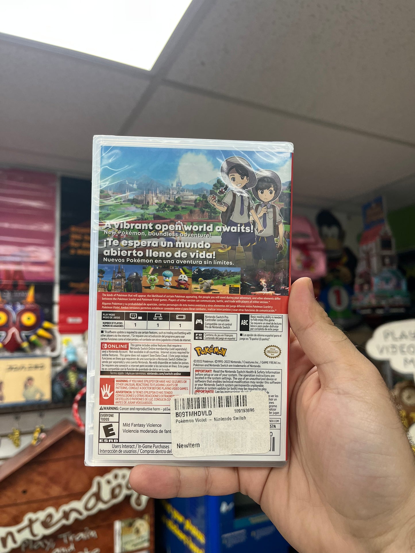 Pokemon Violet - Switch Sealed
