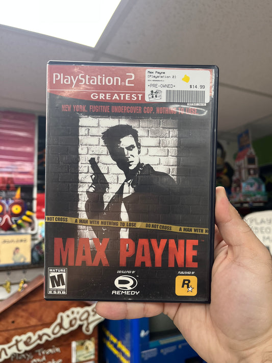 Max Payne [Greatest Hits] - PS2 CiB
