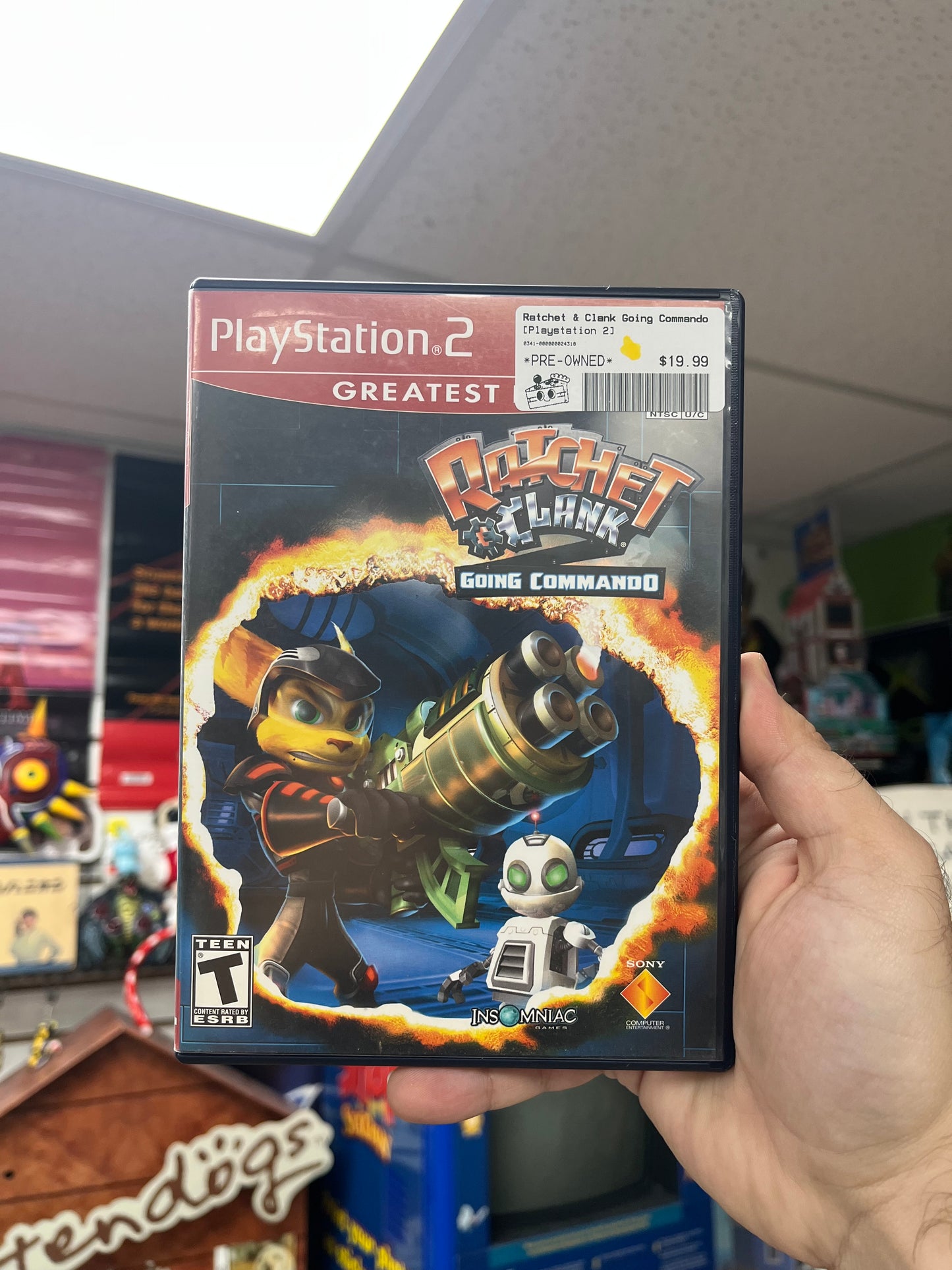 Ratchet & Clank Going Commando [Greatest Hits] - PS2 Boxed
