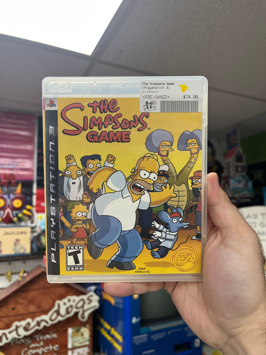 The Simpsons Game - PS3 Boxed