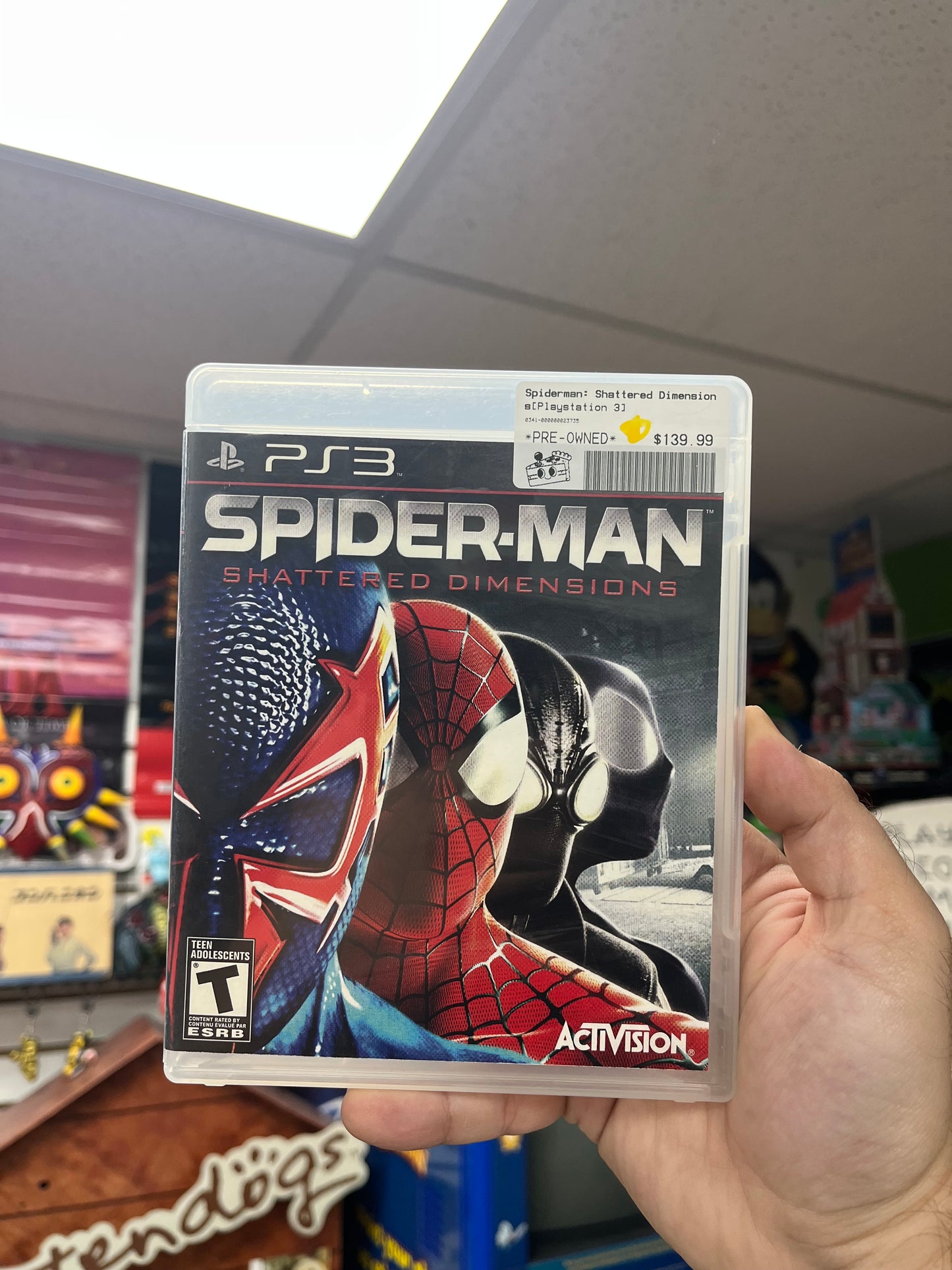 Spiderman Shattered Dimensions - PS3 Boxed