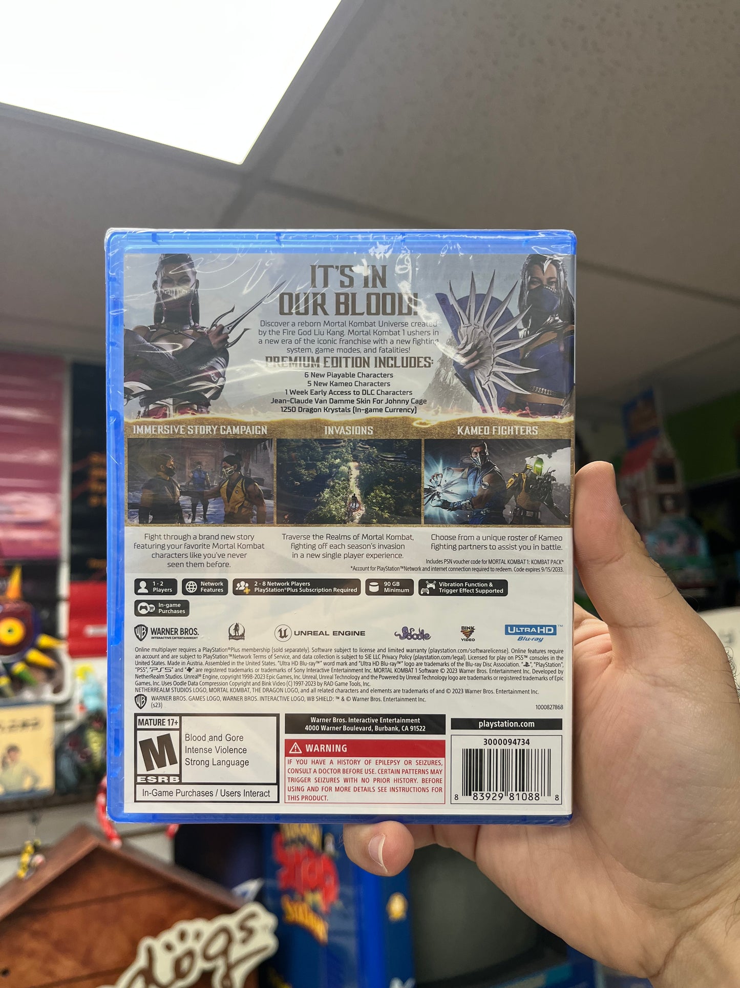 Mortal Kombat 1 [Premium Edition] - PS5 Sealed