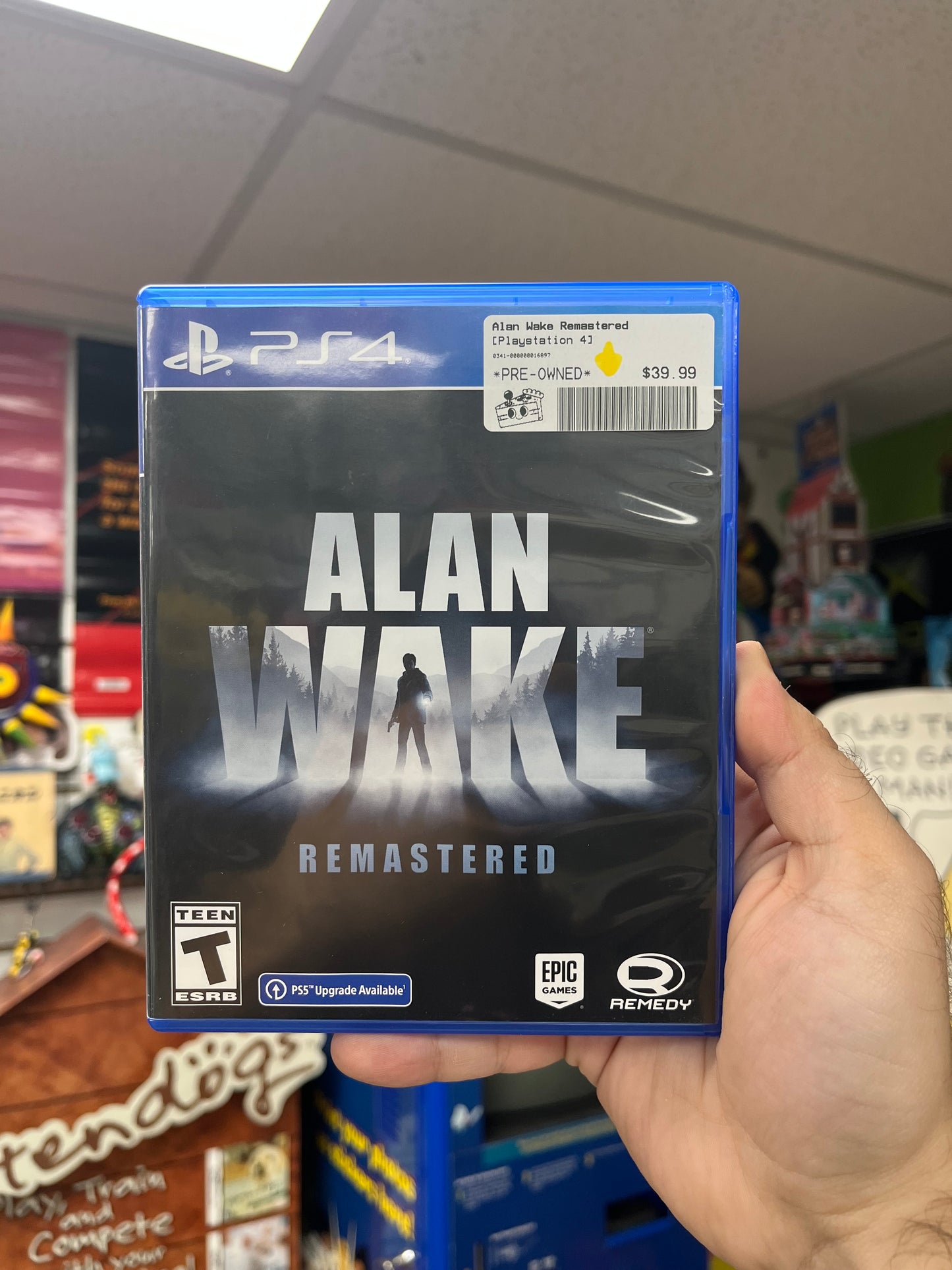 Alan Wake Remastered - PS4 CiB