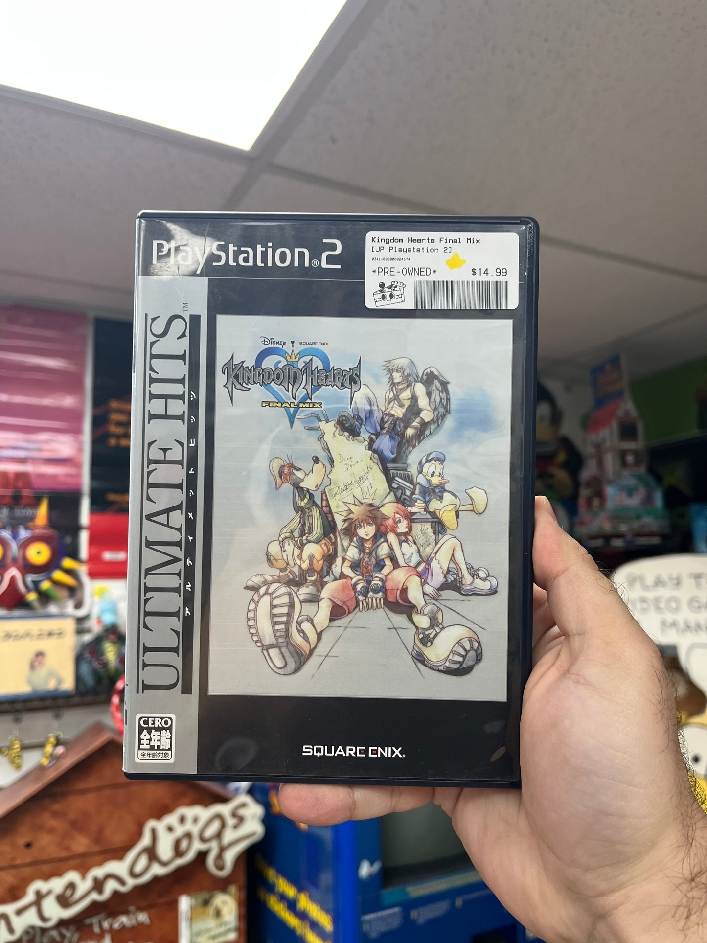 Kingdom Hearts Final Mix - JP Playstation 2