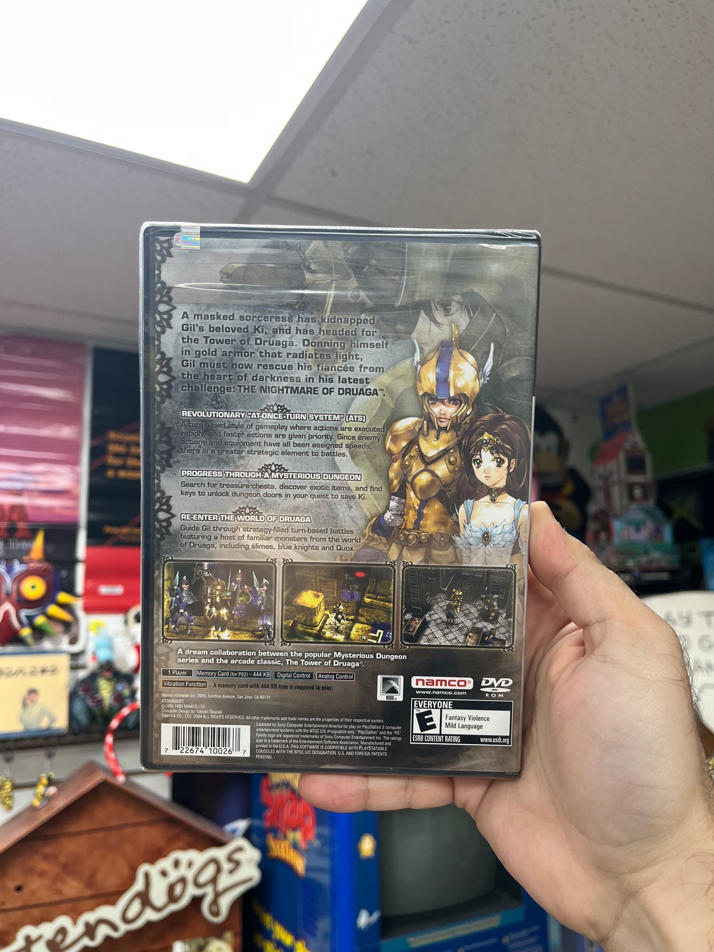Nightmare of Druaga Fushigino Dungeon - PS2 Sealed