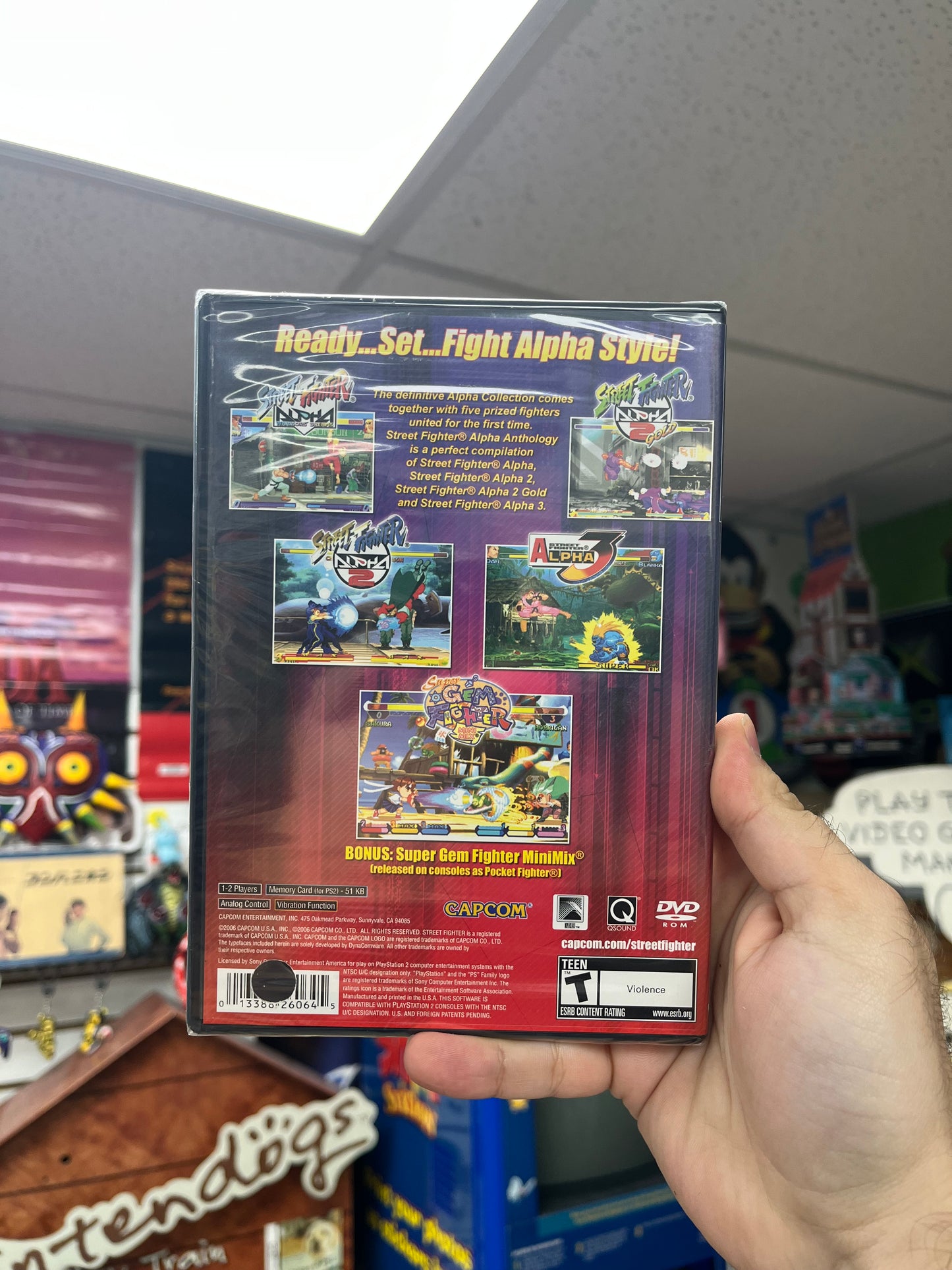 Street Fighter Alpha Anthology - PS2 Sealed