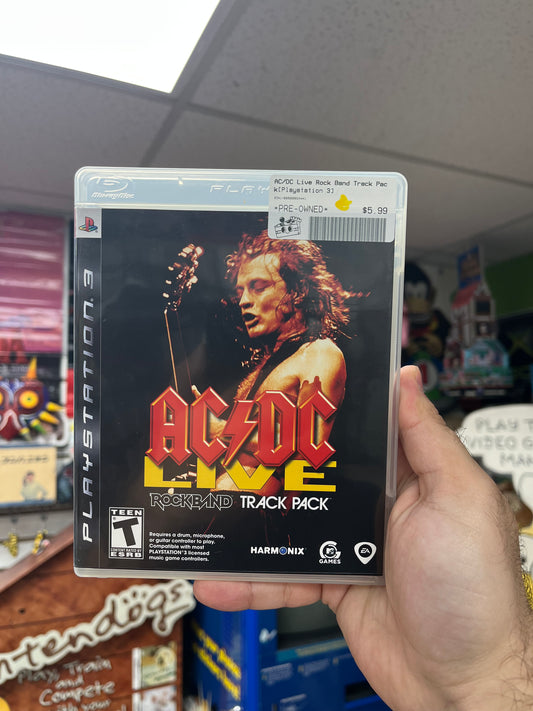 AC/DC Live Rock Band Track Pack - PS3 CiB