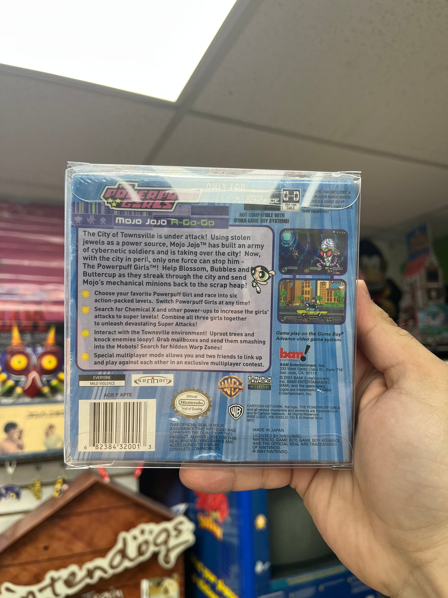 The Powerpuff Girls Mojo Jojo-A-Gogo - GBA Sealed