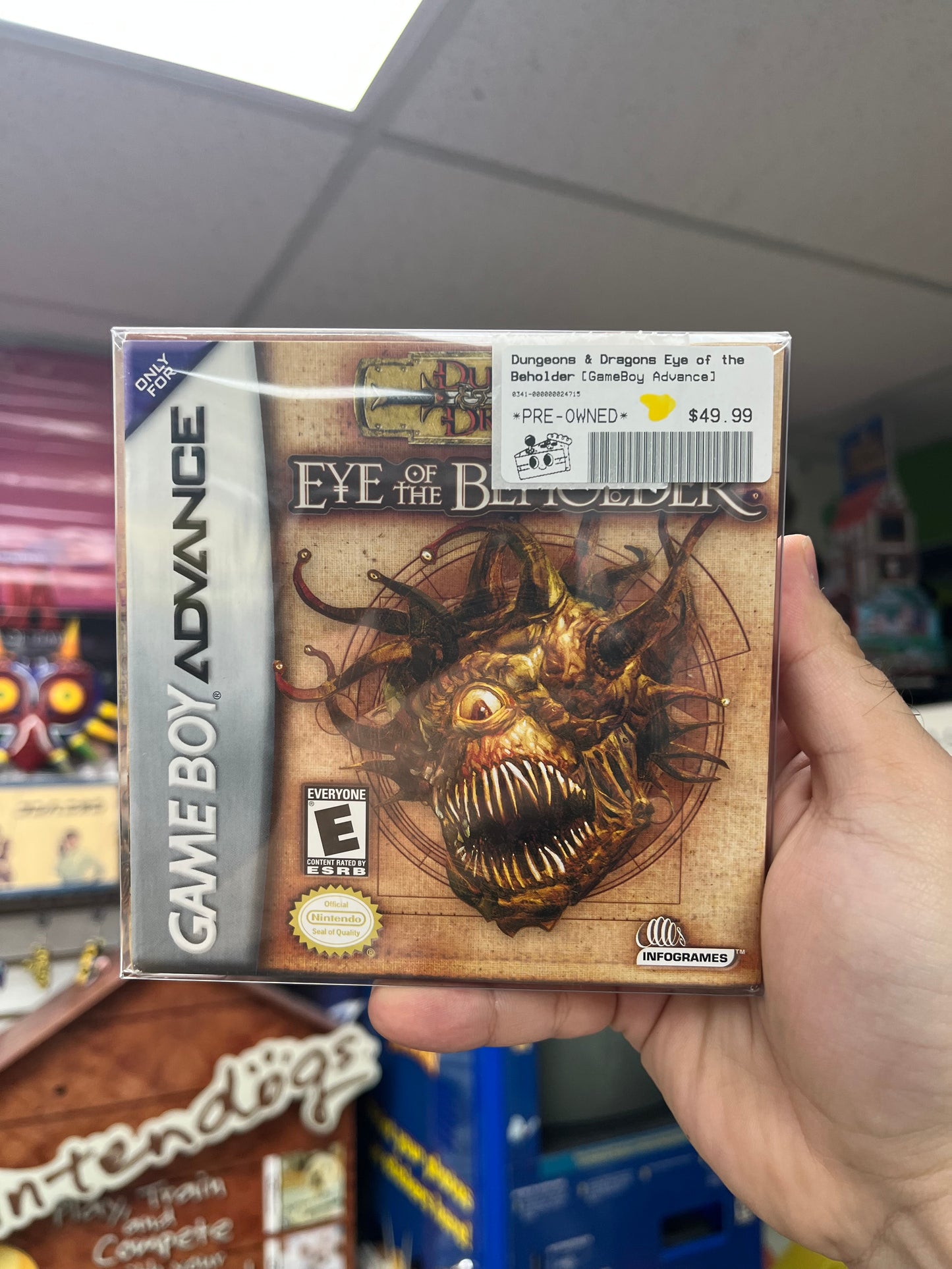 Dungeons and Dragons Eye of the Beholder - GBA CiB
