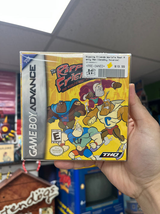 Ripping Friends World's Most Manly Man - GBA CiB