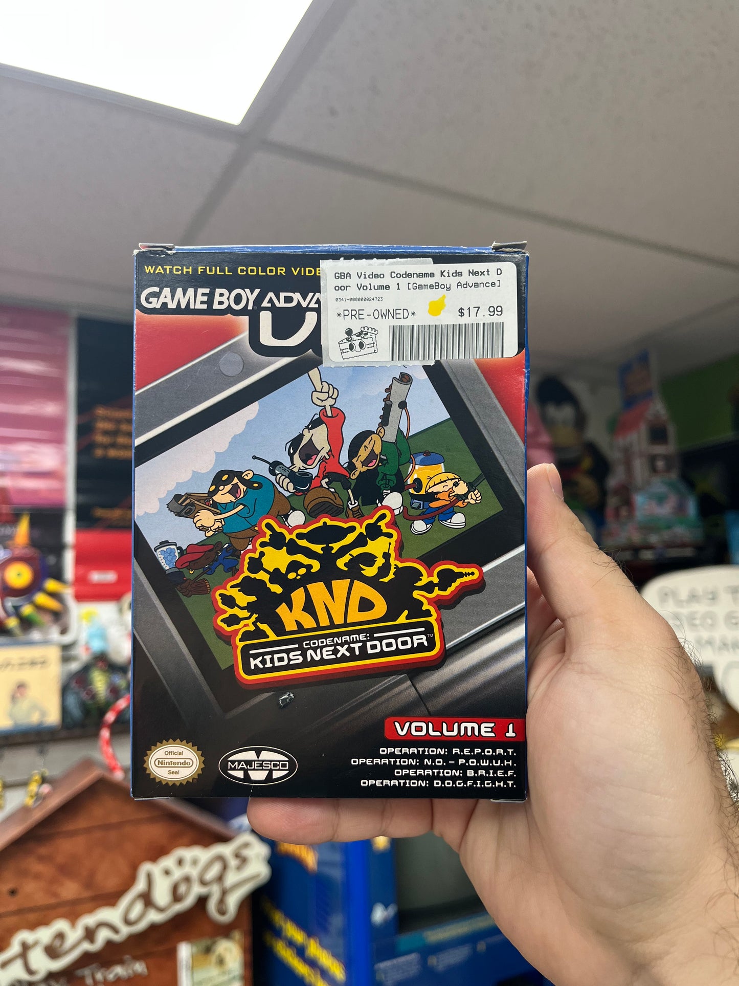 Codename Kids Next Door Volume 1 - GBA Video CiB