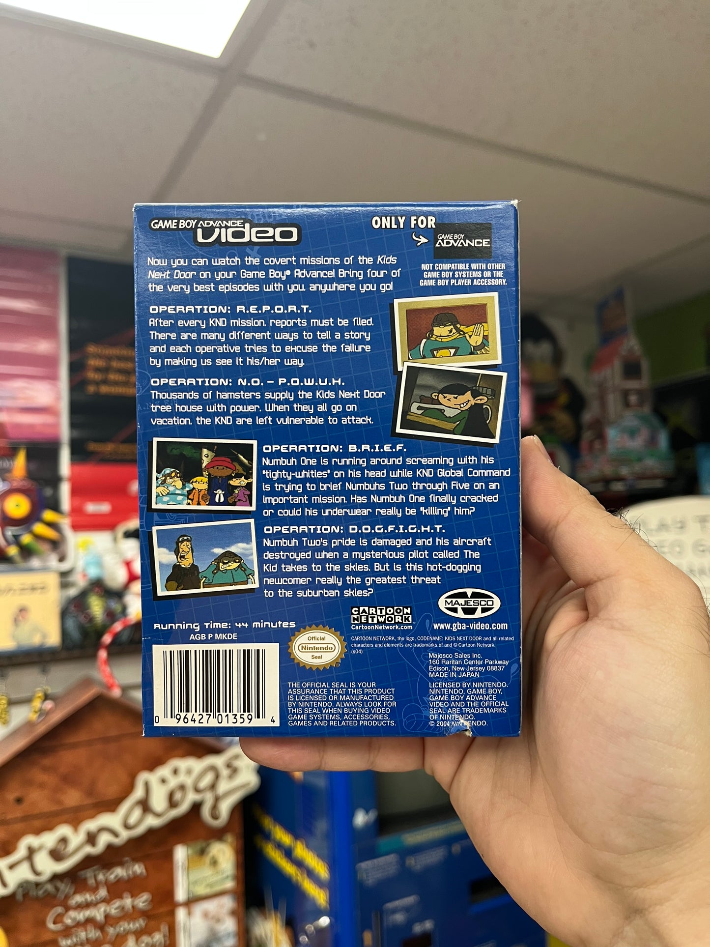 Codename Kids Next Door Volume 1 - GBA Video CiB