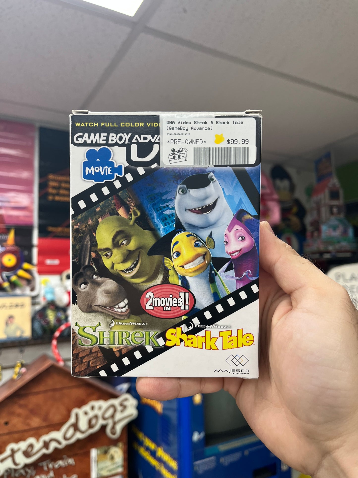 Shrek & Shark Tale - GBA Video CiB