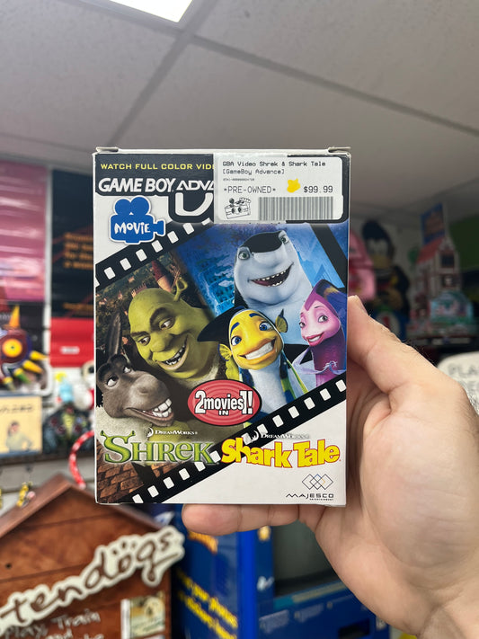 Shrek & Shark Tale - GBA Video CiB