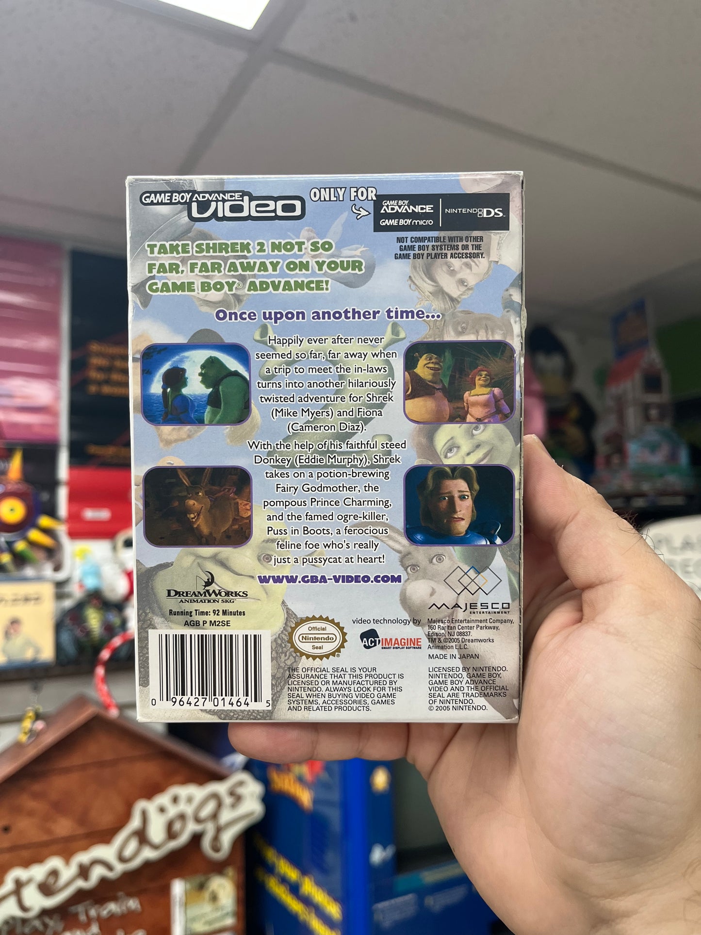 Shrek 2 - GBA Video CiB